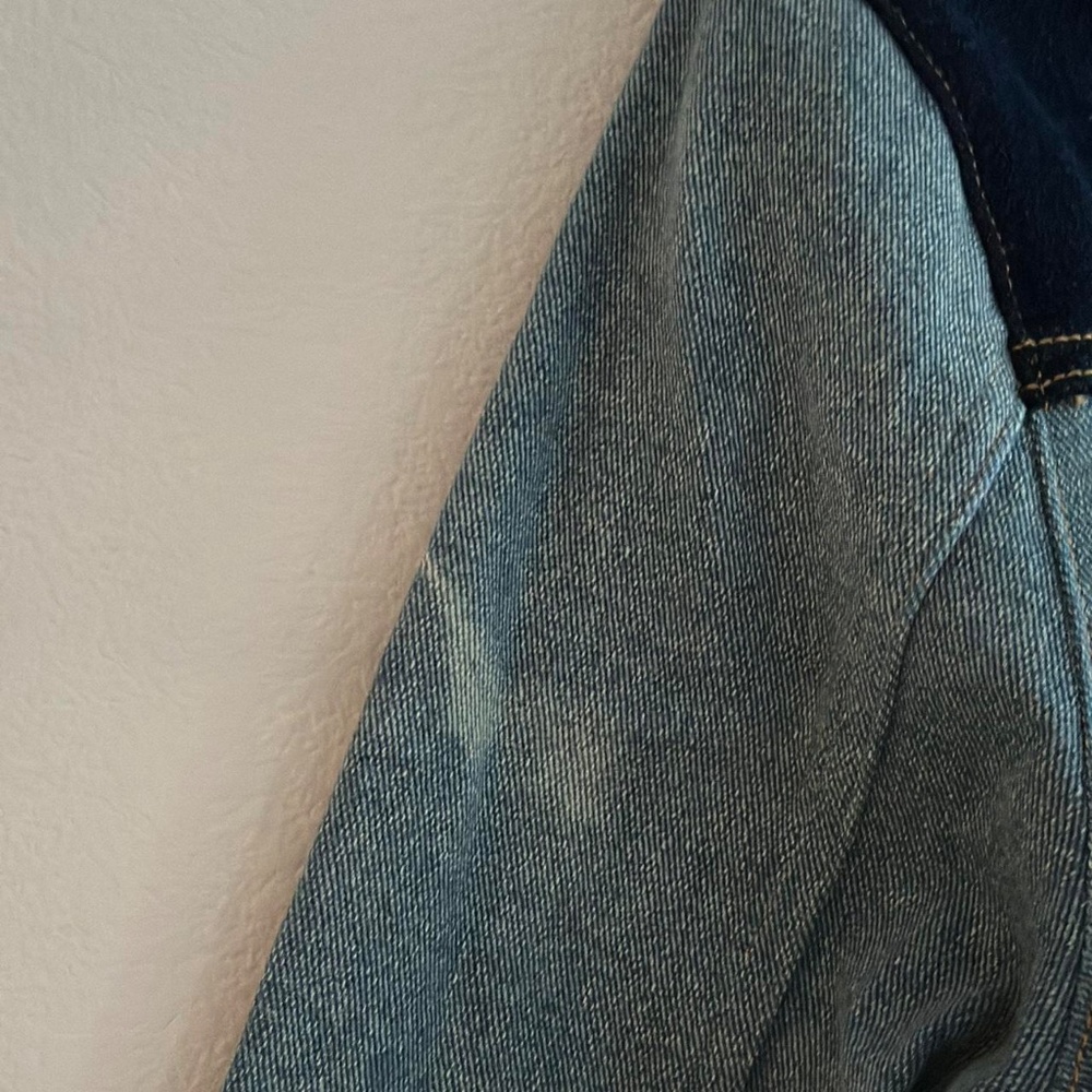 éTica Jett Boxy Crop Denim Jacket, Size Small - Picture 10 of 15